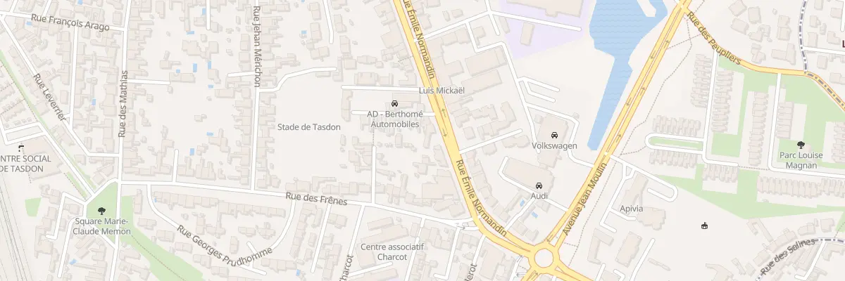 Plan du 114 Rue Émile Normandin à La Rochelle
