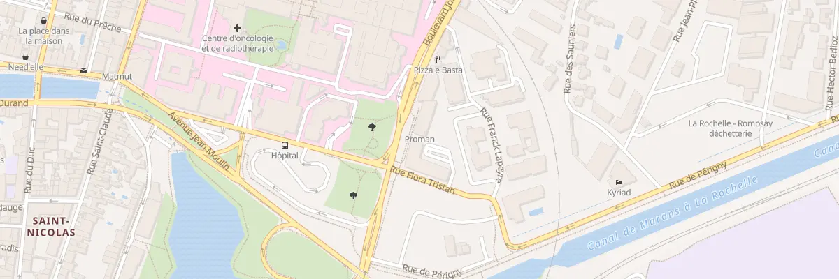 Plan du 55 Bd Joffre à La Rochelle