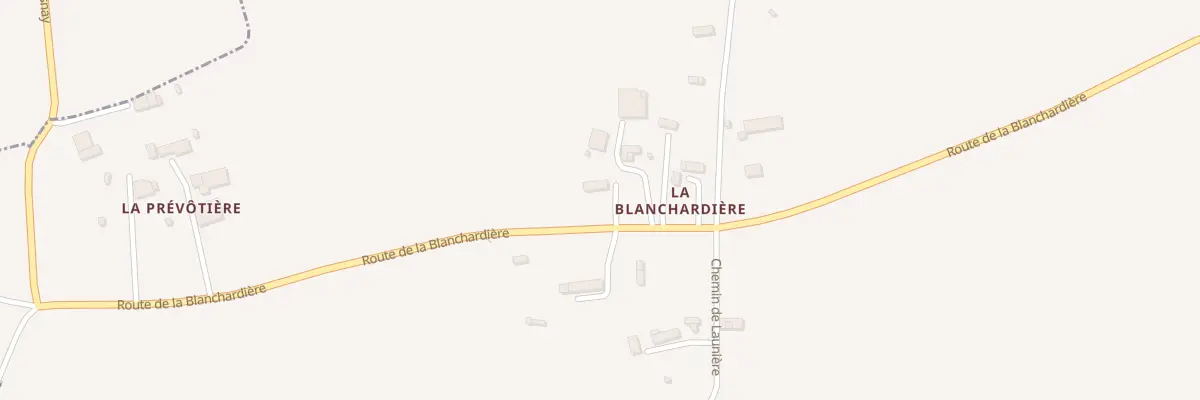 Plan du 5087 La Blanchardiere à Saint-Aubin-des-Bois