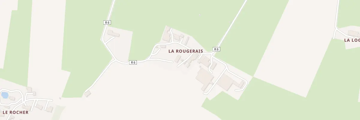 Plan du 2 La Rougerais au Pin