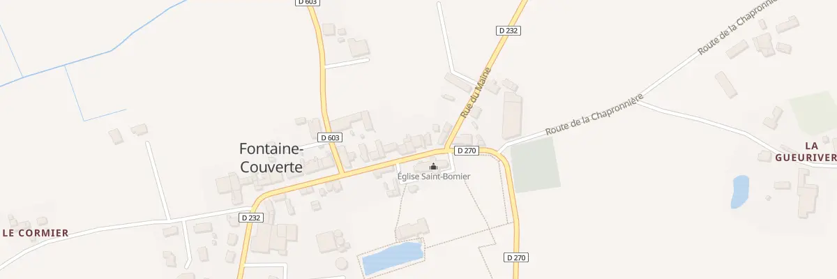 Plan du 38 Rue Pierre Barauderie à Fontaine-Couverte
