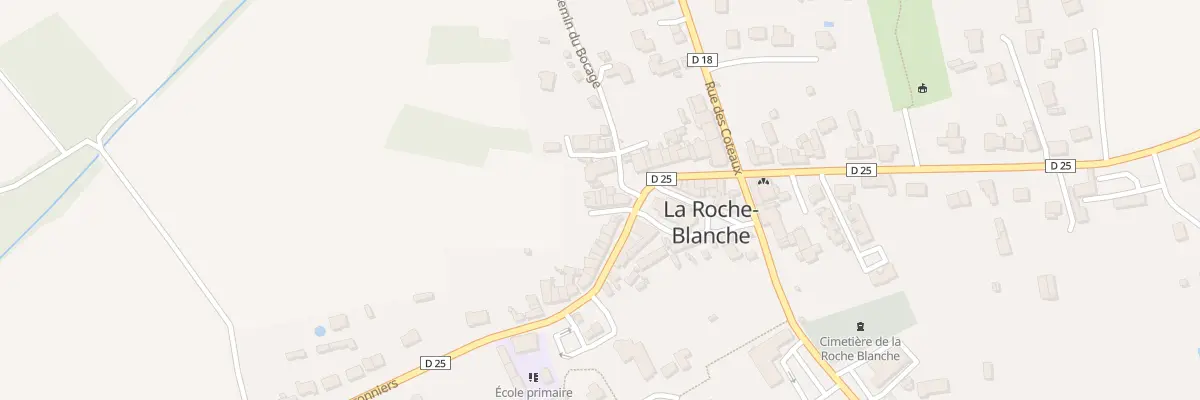 Plan du 29 Che du Bocage à La Roche-Blanche