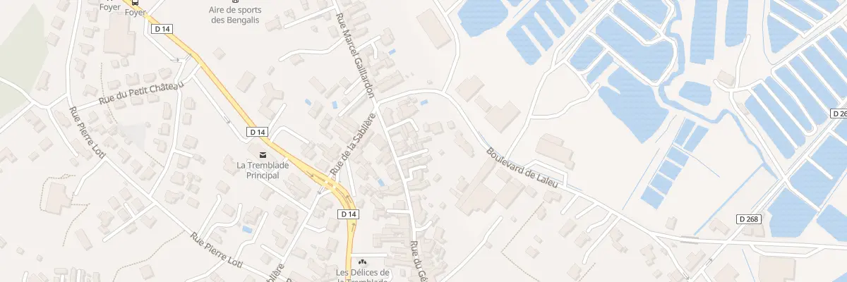 Plan du 96B Rue du Général Leclerc à La Tremblade