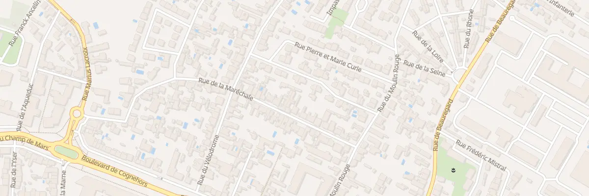 Plan du 226 Rue de la Maréchale à La Rochelle