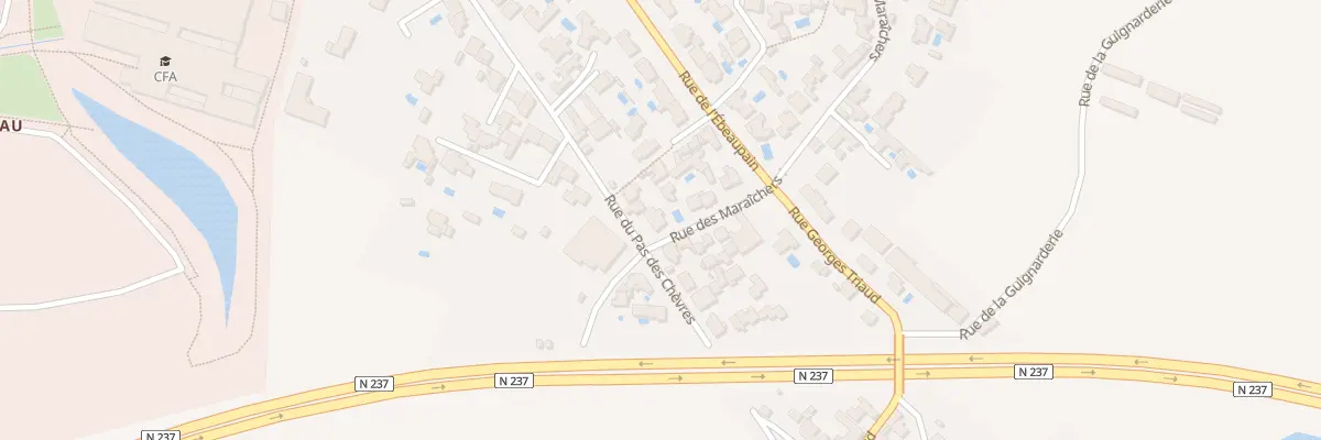 Plan du 15 Rue du Pas des Chèvres à Lagord
