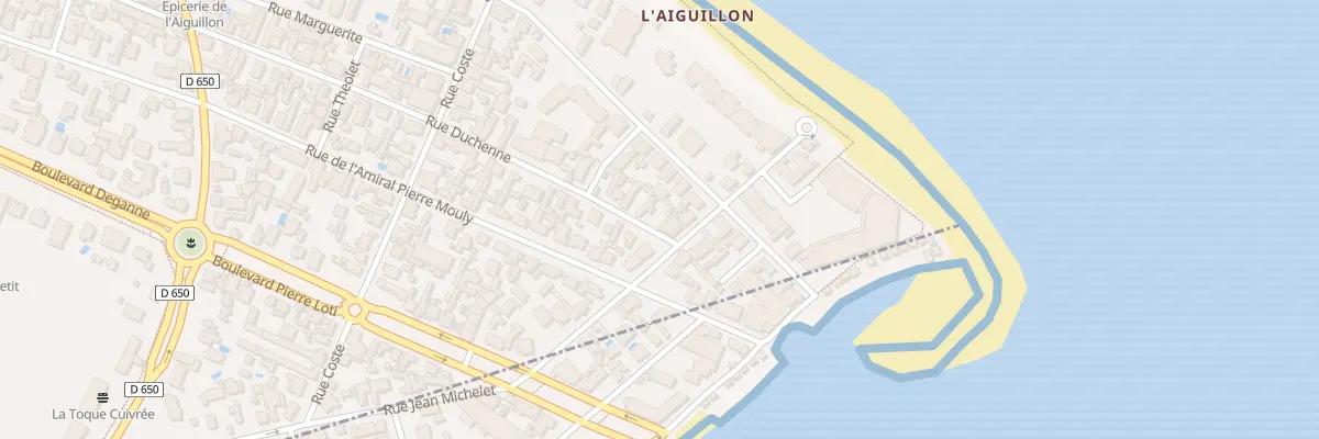Plan du 7 Rue Jean Michelet à Arcachon