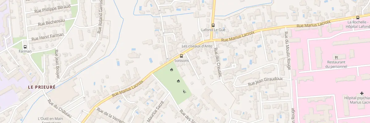 Plan du 162 Rue Marius Lacroix à La Rochelle