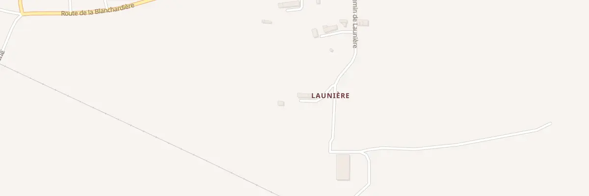 Plan du 188 Che de Launière à Saint-Aubin-des-Bois