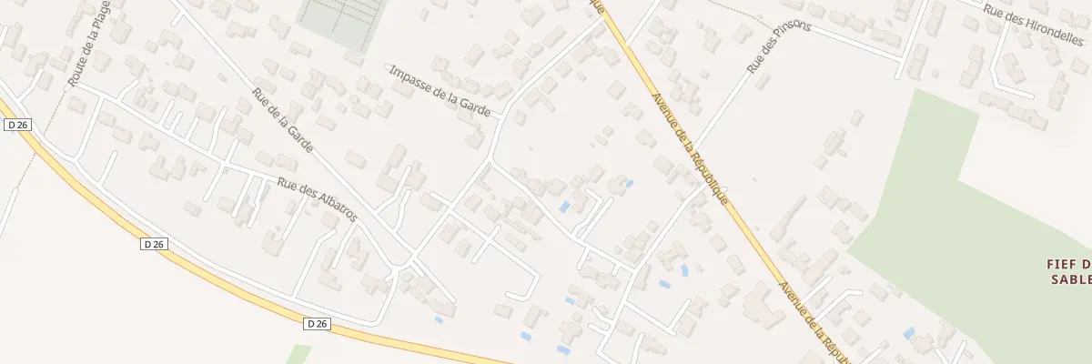 Plan du 6 Rue des Mouettes à Bourcefranc-le-Chapus