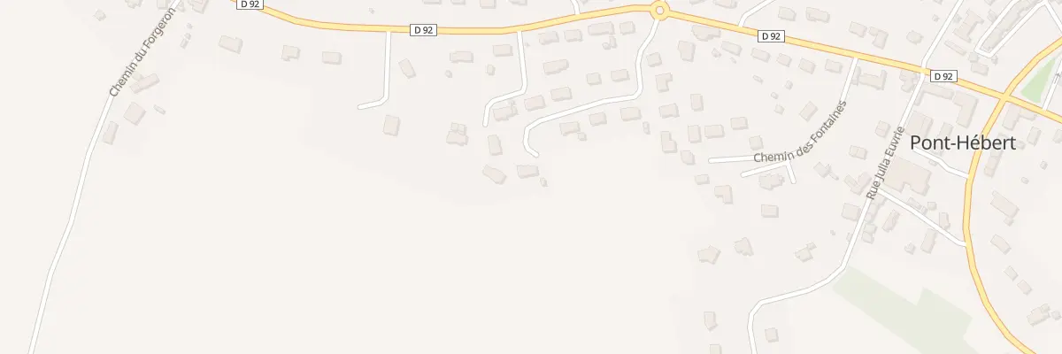 Plan du 20 Rue des Sources à Pont-Hébert