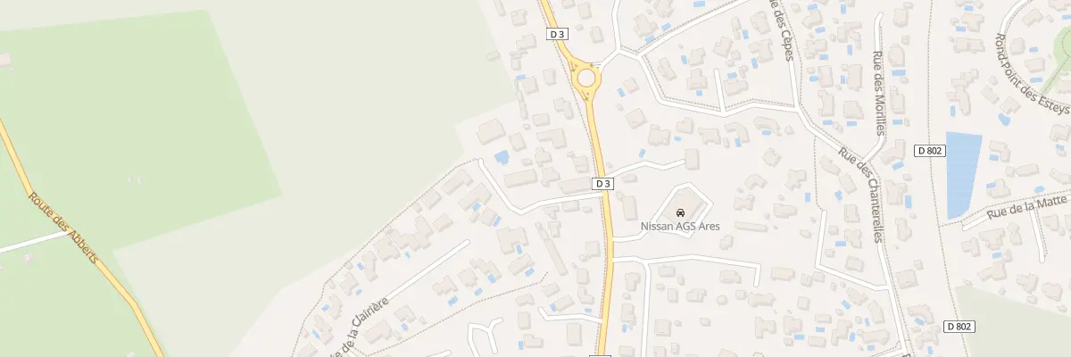 Plan du 59Q Rue du Gen de Gaulle à Arès