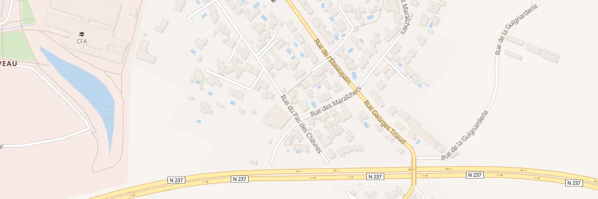 Plan du 13B Rue du Pas des Chèvres à Lagord