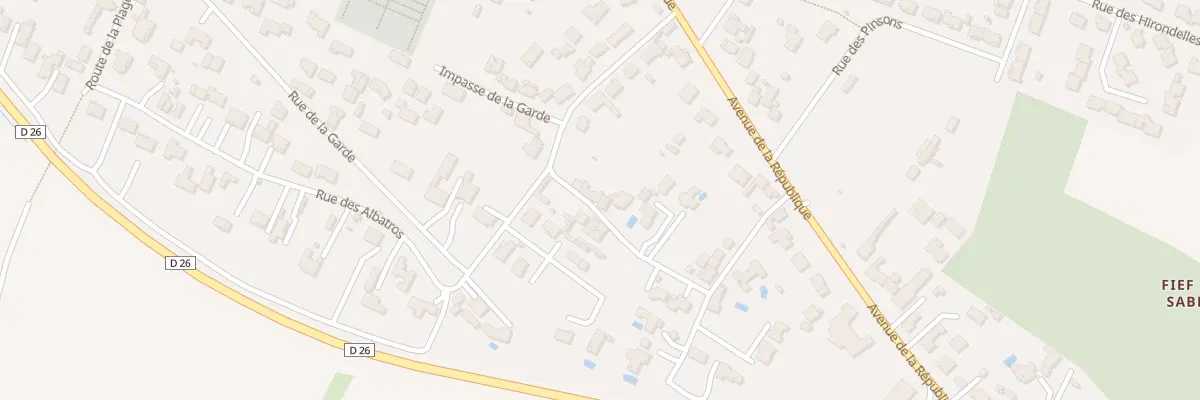 Plan du 4 Rue des Mouettes à Bourcefranc-le-Chapus