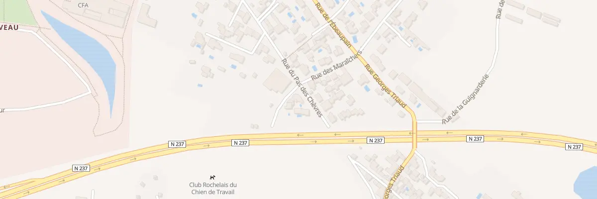 Plan du 28 Rue du Pas des Chèvres à Lagord