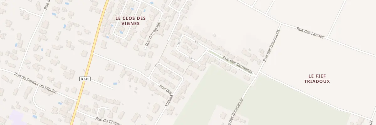 Plan du 44 Rue des Sarments aux Mathes