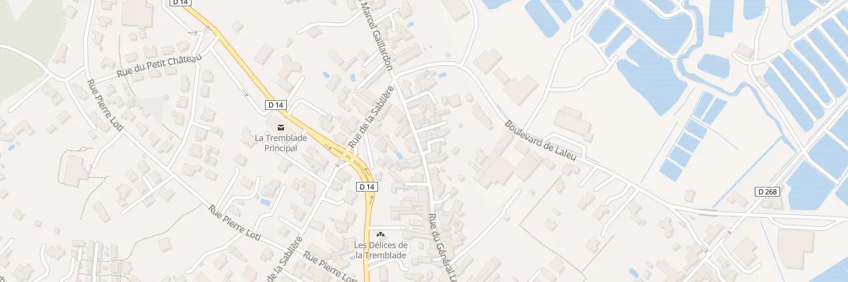 Plan du 84B Rue du Général Leclerc à La Tremblade