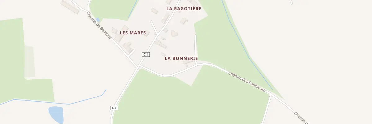 Plan du 15 La Bonnerie à La Roche-Blanche