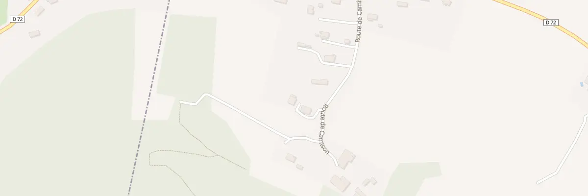 Plan du 236 Rte de Camison à Siest
