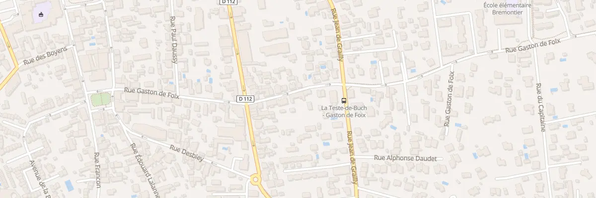 Plan du 28 Rue Gaston de Foix à La Teste-de-Buch