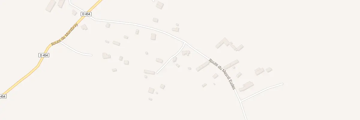 Plan du 5152 Le Mesnil Eudes à Beslon