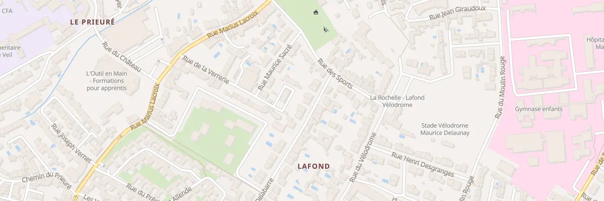 Plan du 59 Rue Delabarre à La Rochelle