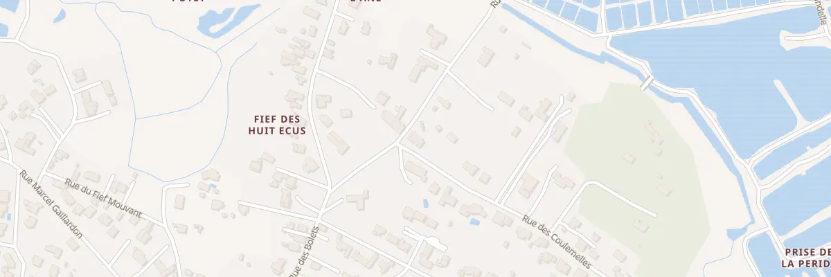 Plan du 1 Rue des Coulemelles à La Tremblade
