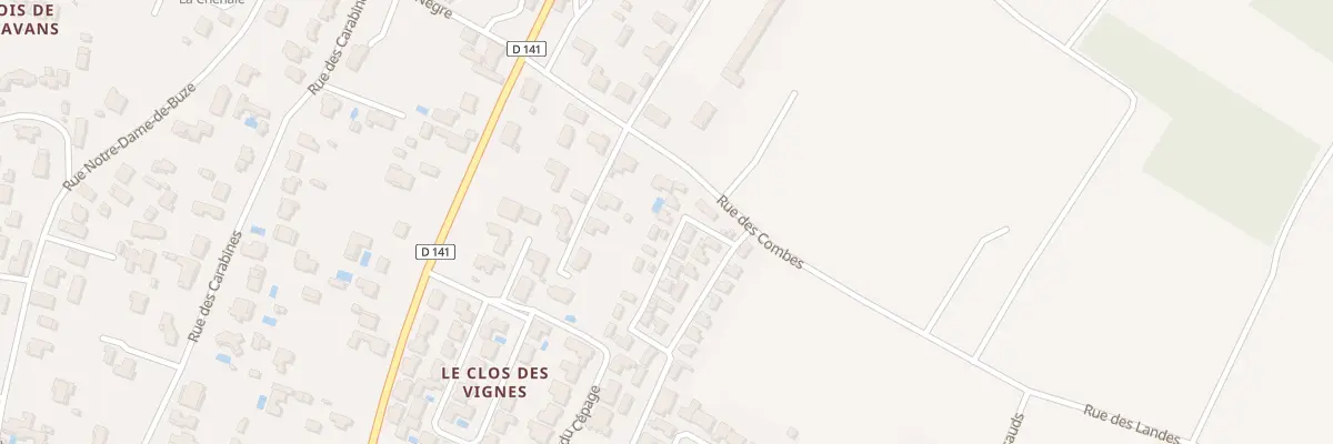 Plan du 4 Res Domaine des Combes aux Mathes