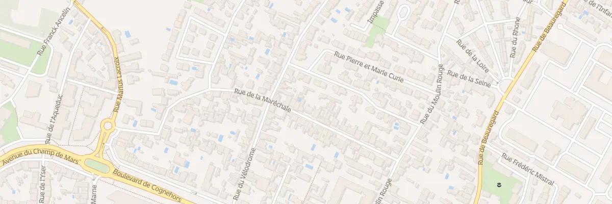 Plan du 28 Rue de la Maréchale à La Rochelle