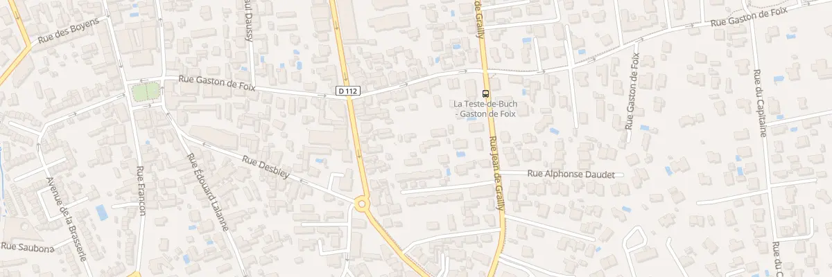 Plan du 71C Rue du Pdt Carnot à La Teste-de-Buch