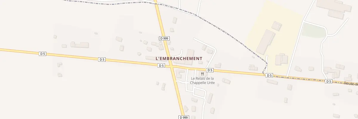Plan du 5075 L’Embranchement à La Chapelle-Urée