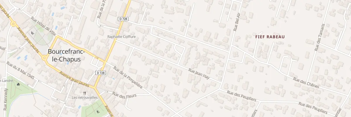 Plan du 16 Rue Jean Hay à Bourcefranc-le-Chapus