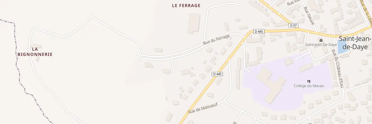 Plan du 11 Rue du Ferrage à Saint-Jean-de-Daye