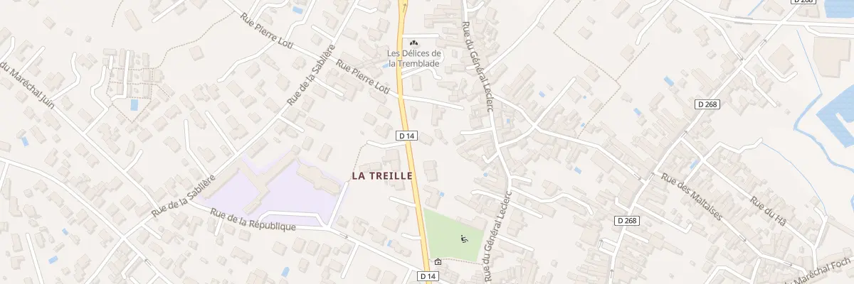Plan du 32 Bd Pasteur à La Tremblade