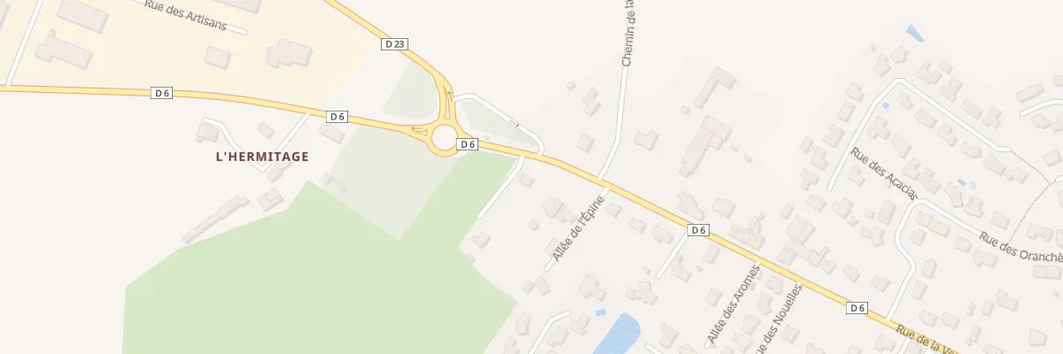 Plan du 95 Rue de la Vendée à Bazoges-en-Paillers