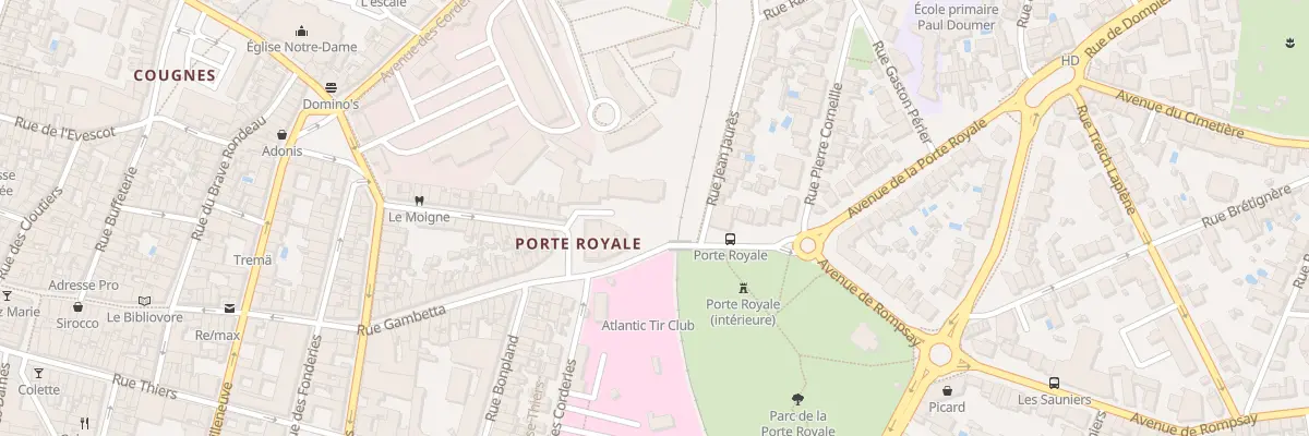 Plan du 29B Rue Saint-François à La Rochelle