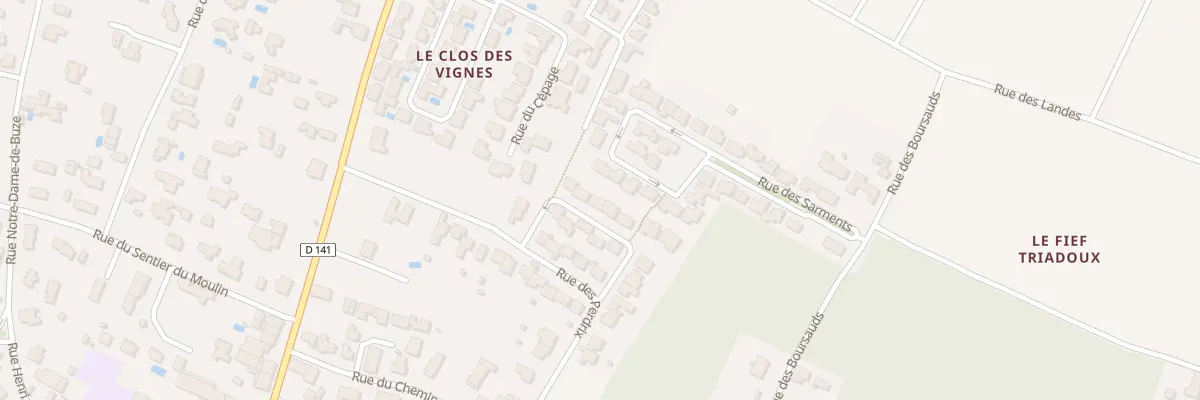 Plan du 18 Rue des Tourterelles aux Mathes
