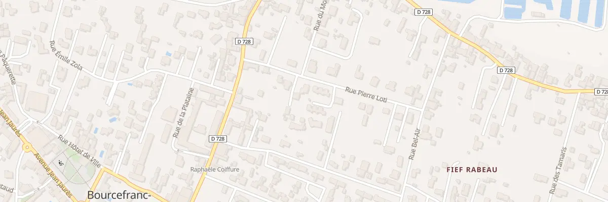 Plan du 9 Rue Pierre Loti à Bourcefranc-le-Chapus