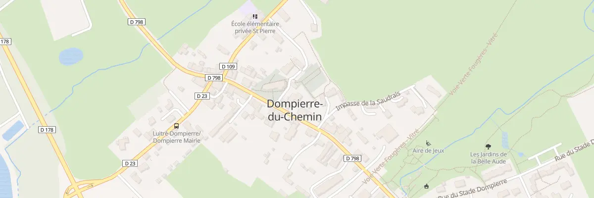 Plan du 17 Av de Bretagne à Luitré-Dompierre