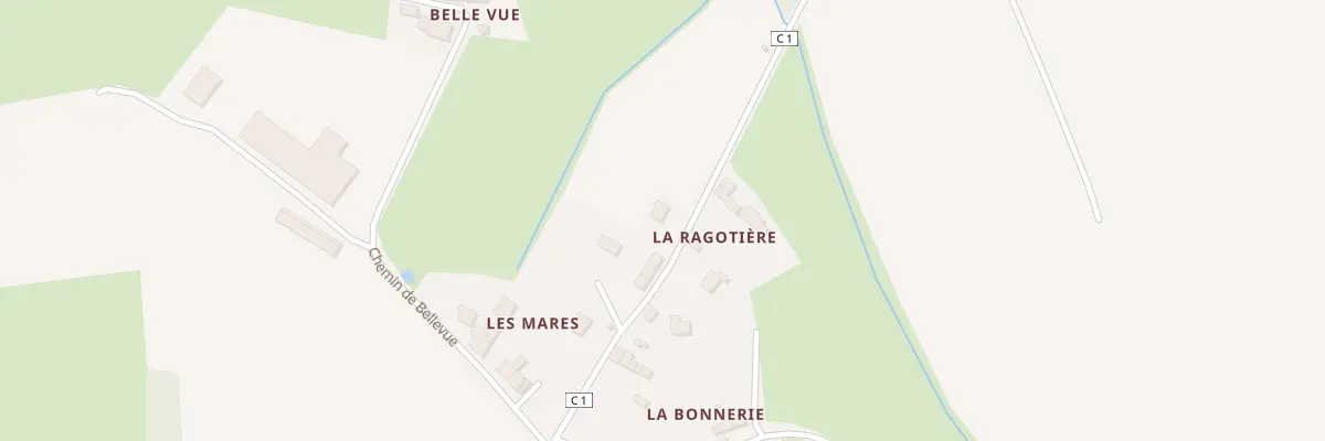 Plan du 29 La Ragotiere à La Roche-Blanche