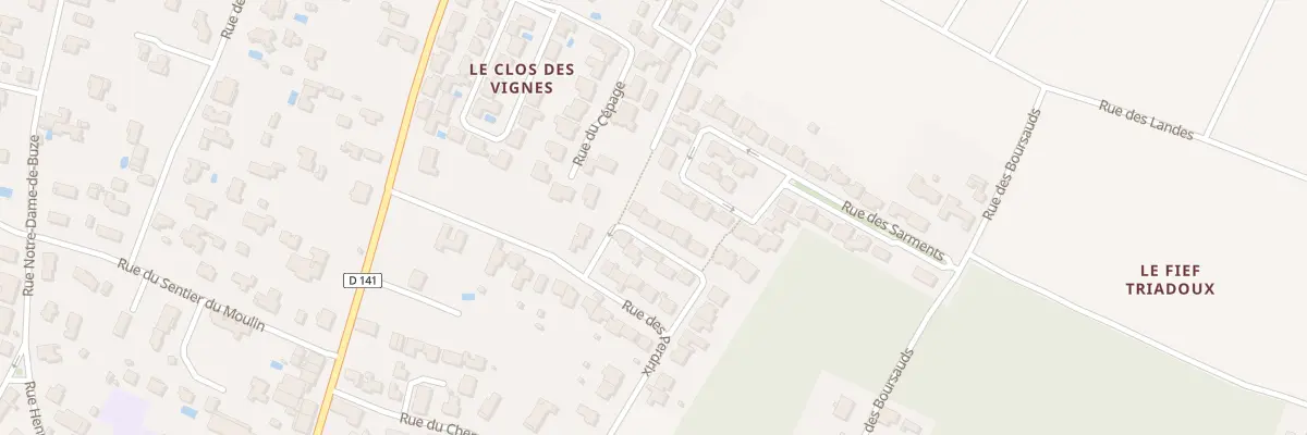 Plan du 20 Rue des Tourterelles aux Mathes
