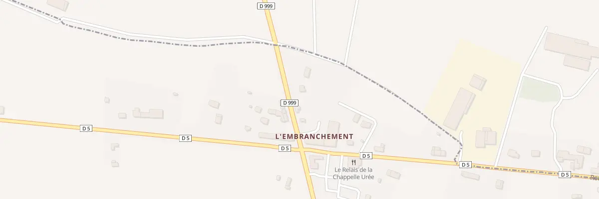 Plan du 5076 L’Embranchement à La Chapelle-Urée