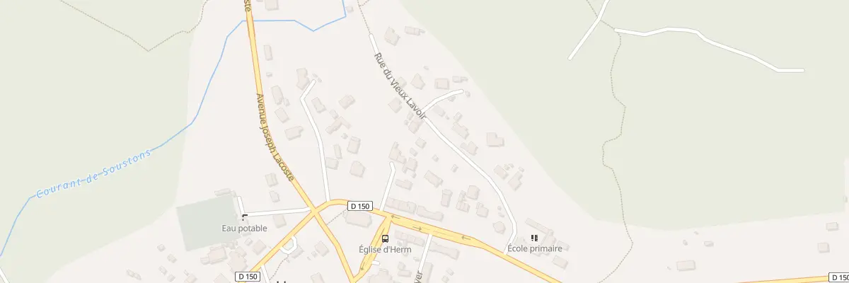Plan du 221B Rue du Vieux Lavoir à Herm