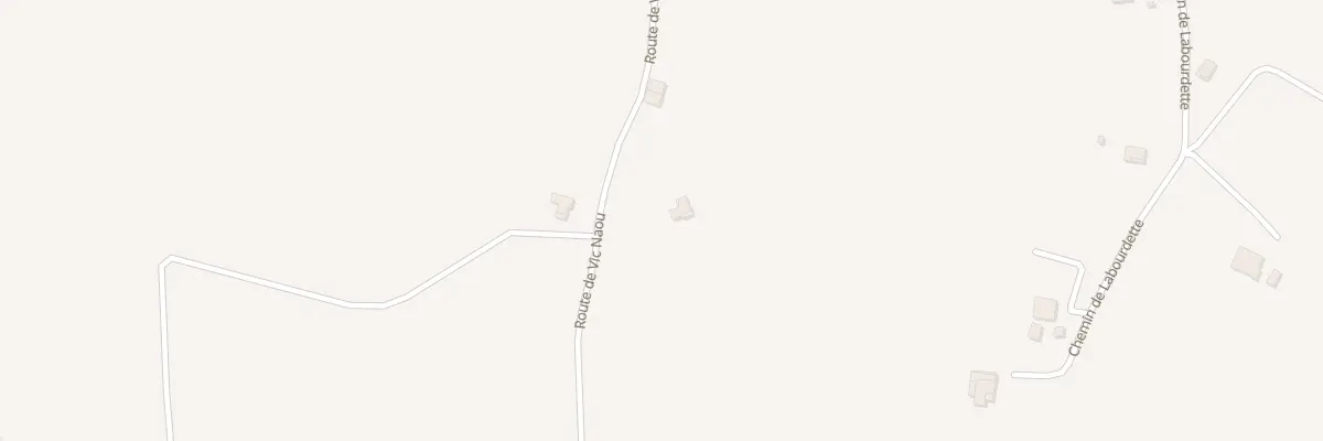 Plan du 2175 Rte de Vic Naou à Sames