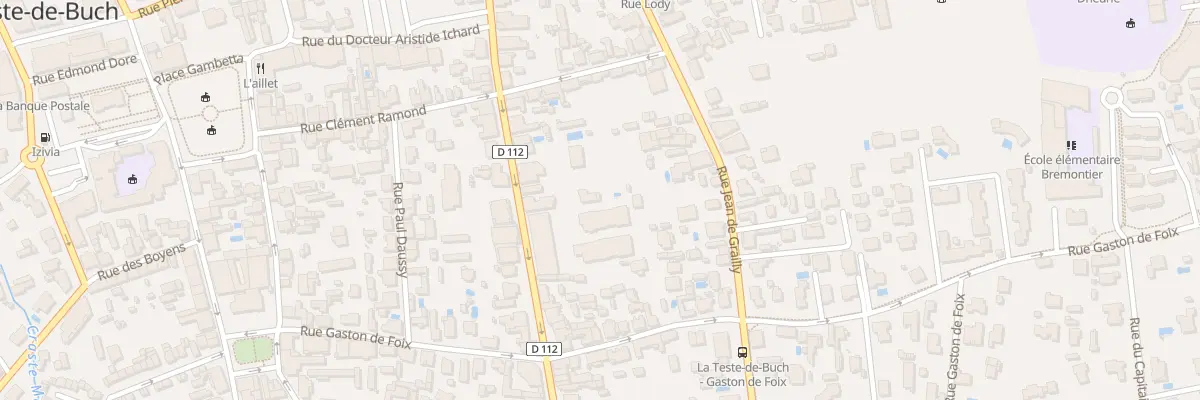 Plan du 33 Rue du Pdt Carnot à La Teste-de-Buch