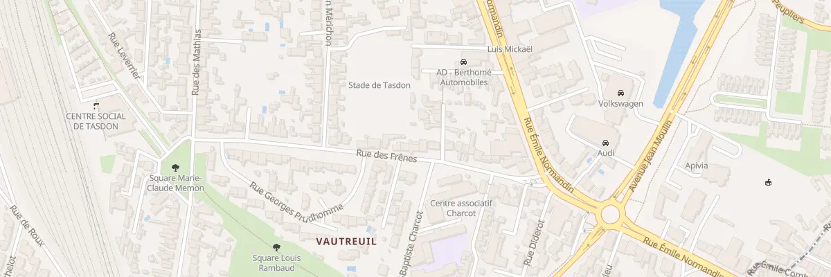 Plan du 30 Rue des Frênes à La Rochelle