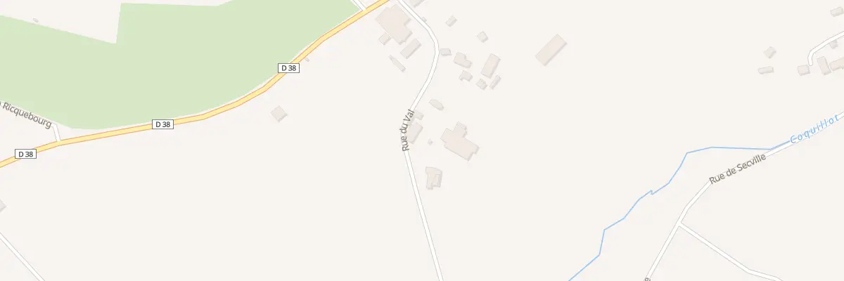 Plan du 440 Rue du Val -St Ebremond à Canisy