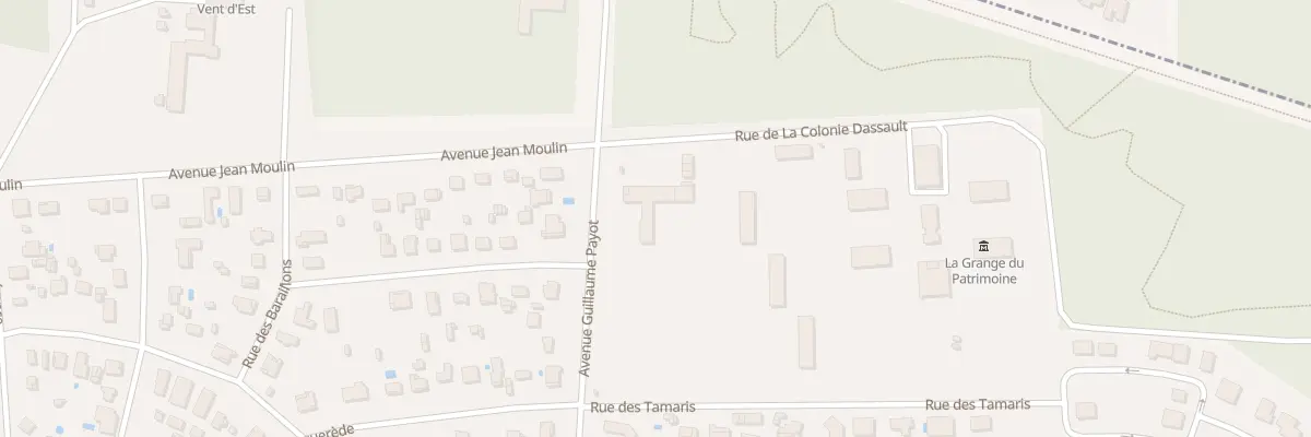 Plan du 50 Av Guillaume Payot à Vendays-Montalivet
