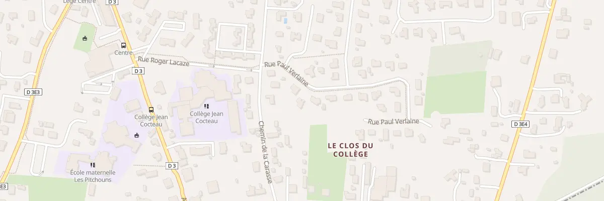 Plan du 6 Rue Paul Verlaine à Lège-Cap-Ferret