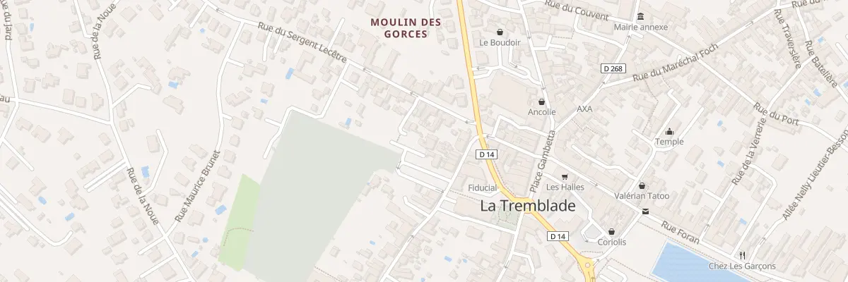 Plan du 17 Rue du Sergent Lecetre à La Tremblade
