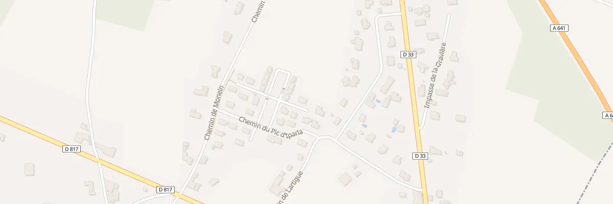 Plan du 1 Imp du Pignada à Orthevielle